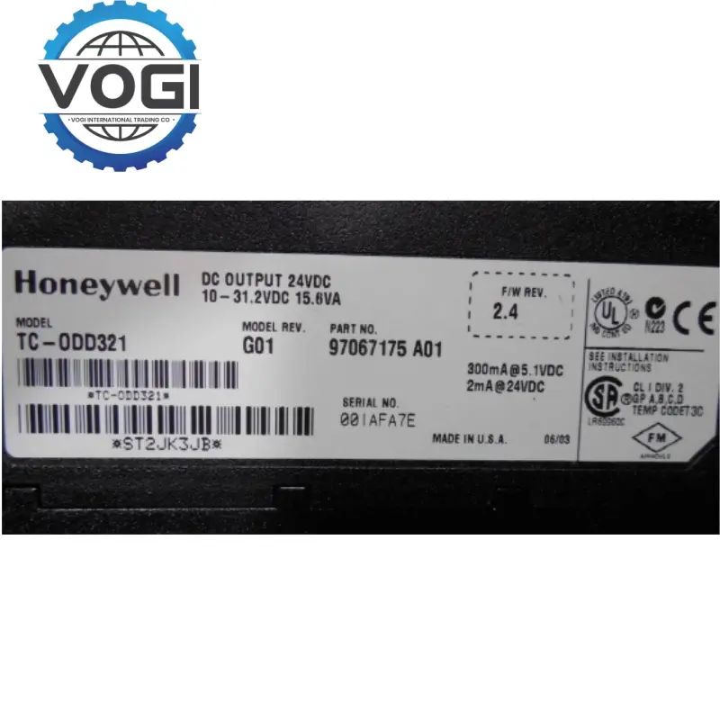 HONEYWELL TC-ODD321 Experion DC Output Module