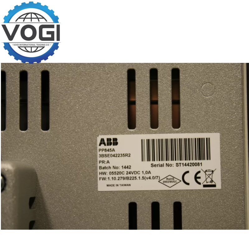 ABB PP845A 3BSE042235R2 Operator Panel