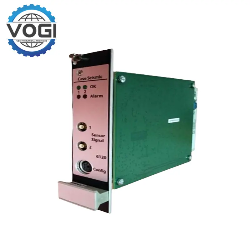 Emerson A6120 Case Seismic Vibration Monitor