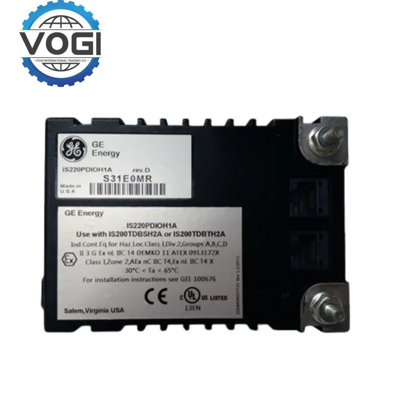 GE IS220PDIIH1B Discrete I/O Pack