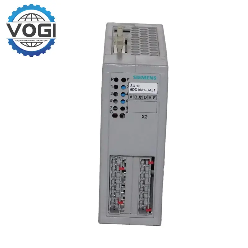 Siemens 6DD1681-0AJ1 Converter SU12 10-pole plug-in terminal