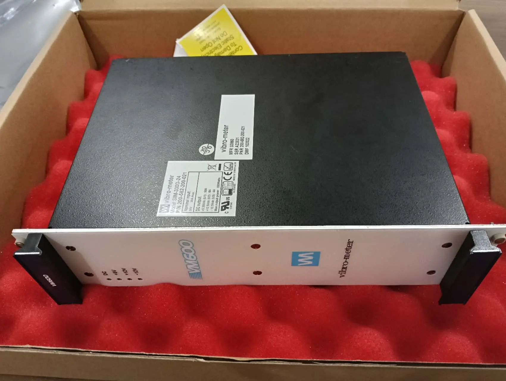 Received ！Vibro-meter VM600RPS 6U