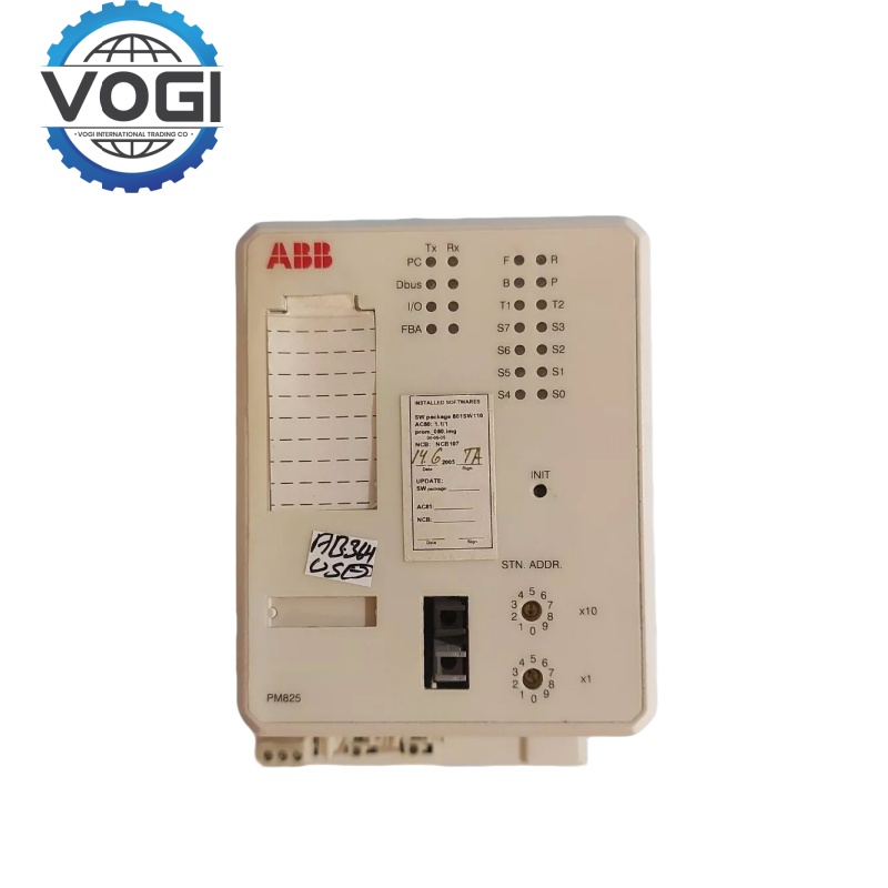 ABB PM825 3BSE010796R1 CPU PROCESSOR CONTROLLER MODULE